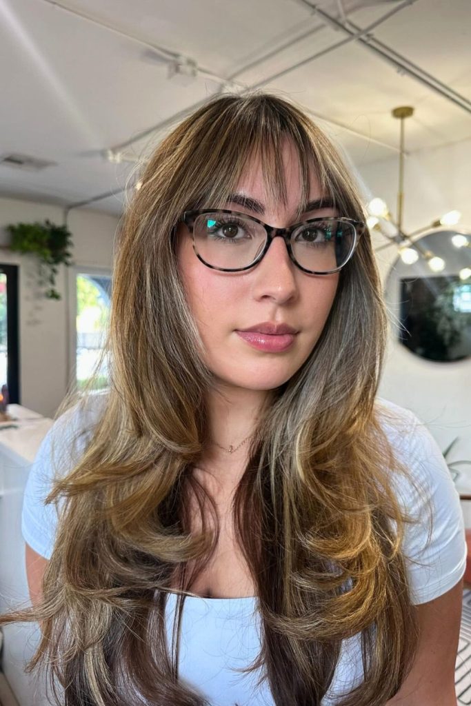 Long Layers With Bottleneck Bang Face Frame