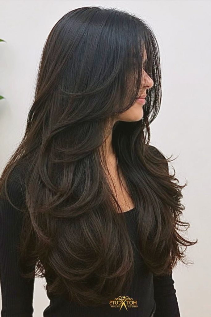Curtain Bangs for Straight Hair