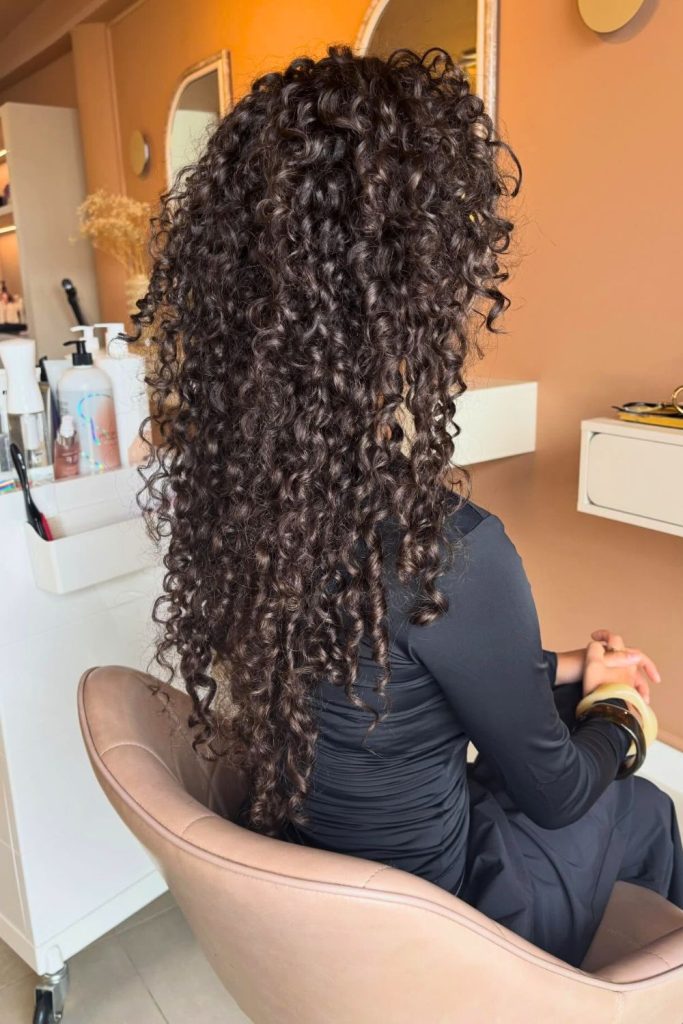 Layered Haircut for Curly Hair
