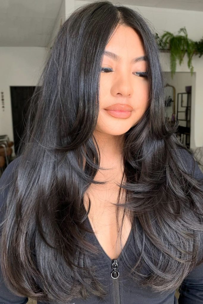 Wispy Layers Haircut