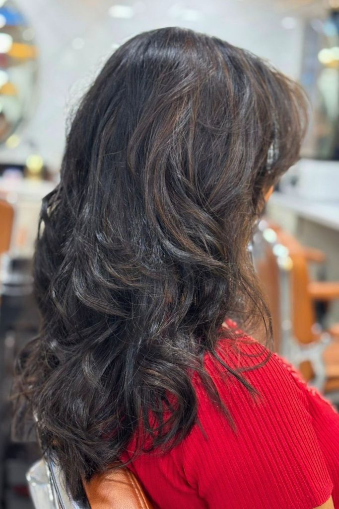 long Wolf Cut With Layers