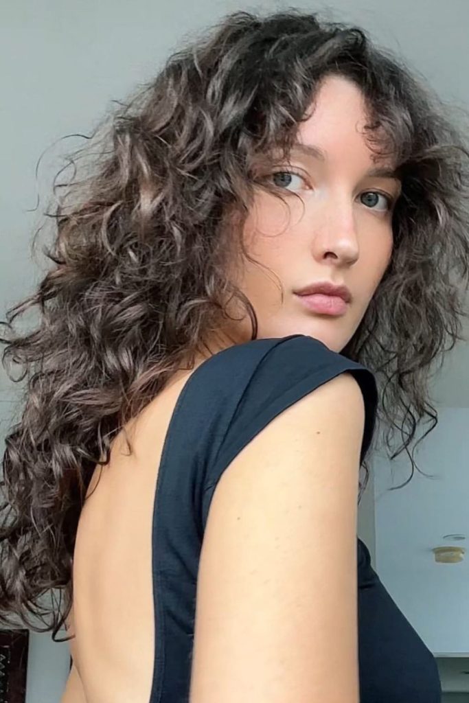 Butterfly Cut for Curly Hair