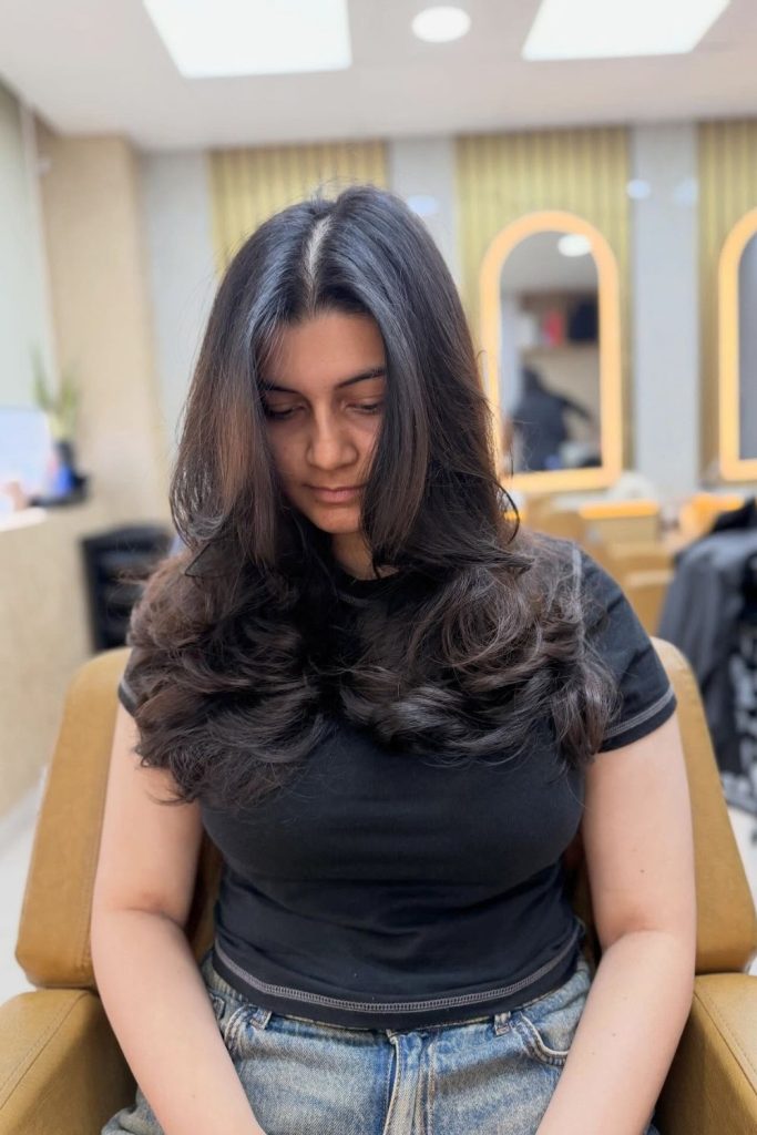 Butterfly Haircut With Curtain Bangs