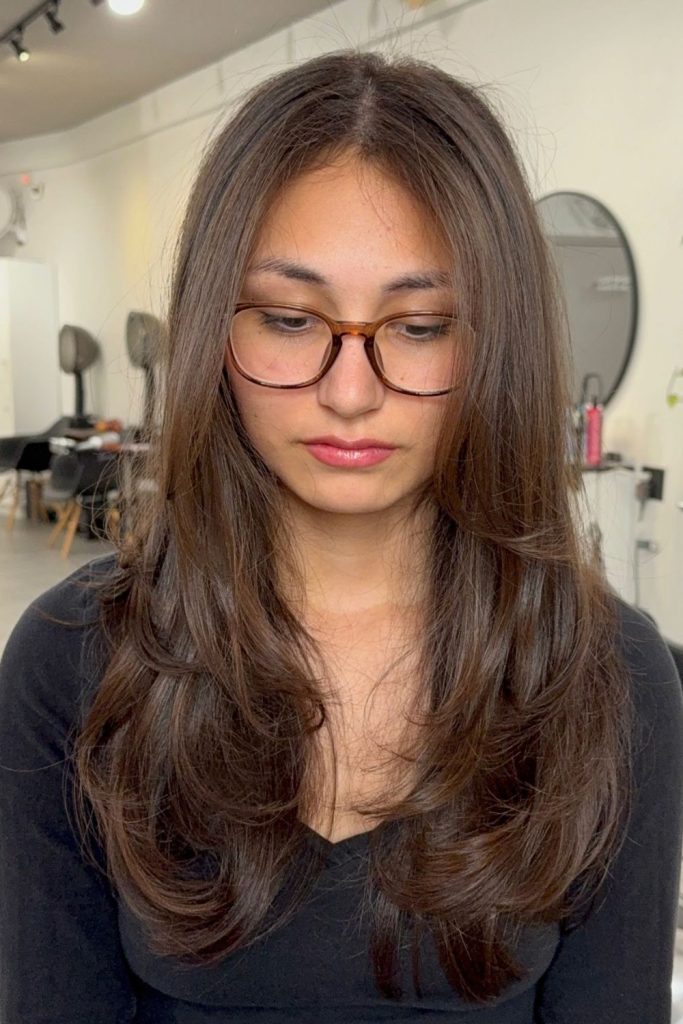 Long Haircut for Thick Hair