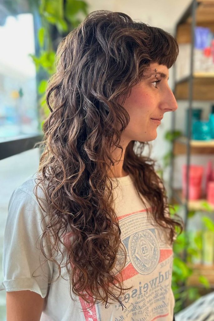 Wavy Long Shag Haircut